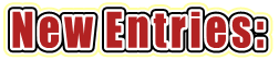 New Entries: